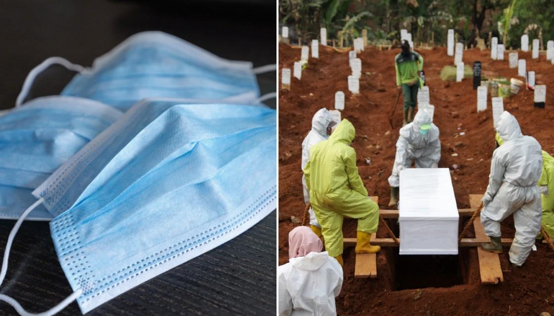 indonesia dig graves, <b> Indonesia’s ‘anti-maskers’ forced to dig graves for COVID-19 victims </b>