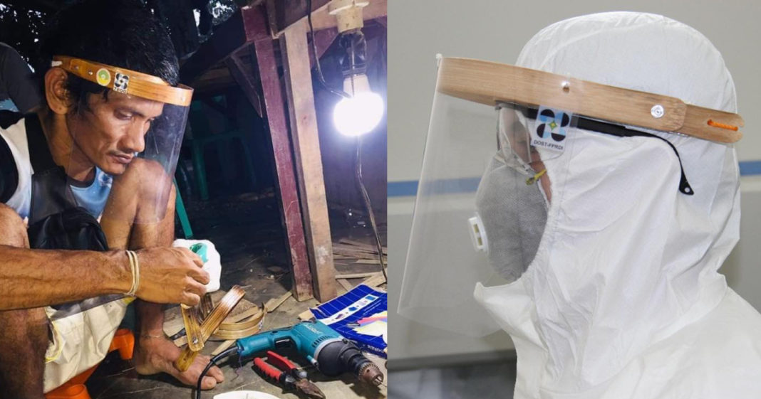 Bamboo shields banner