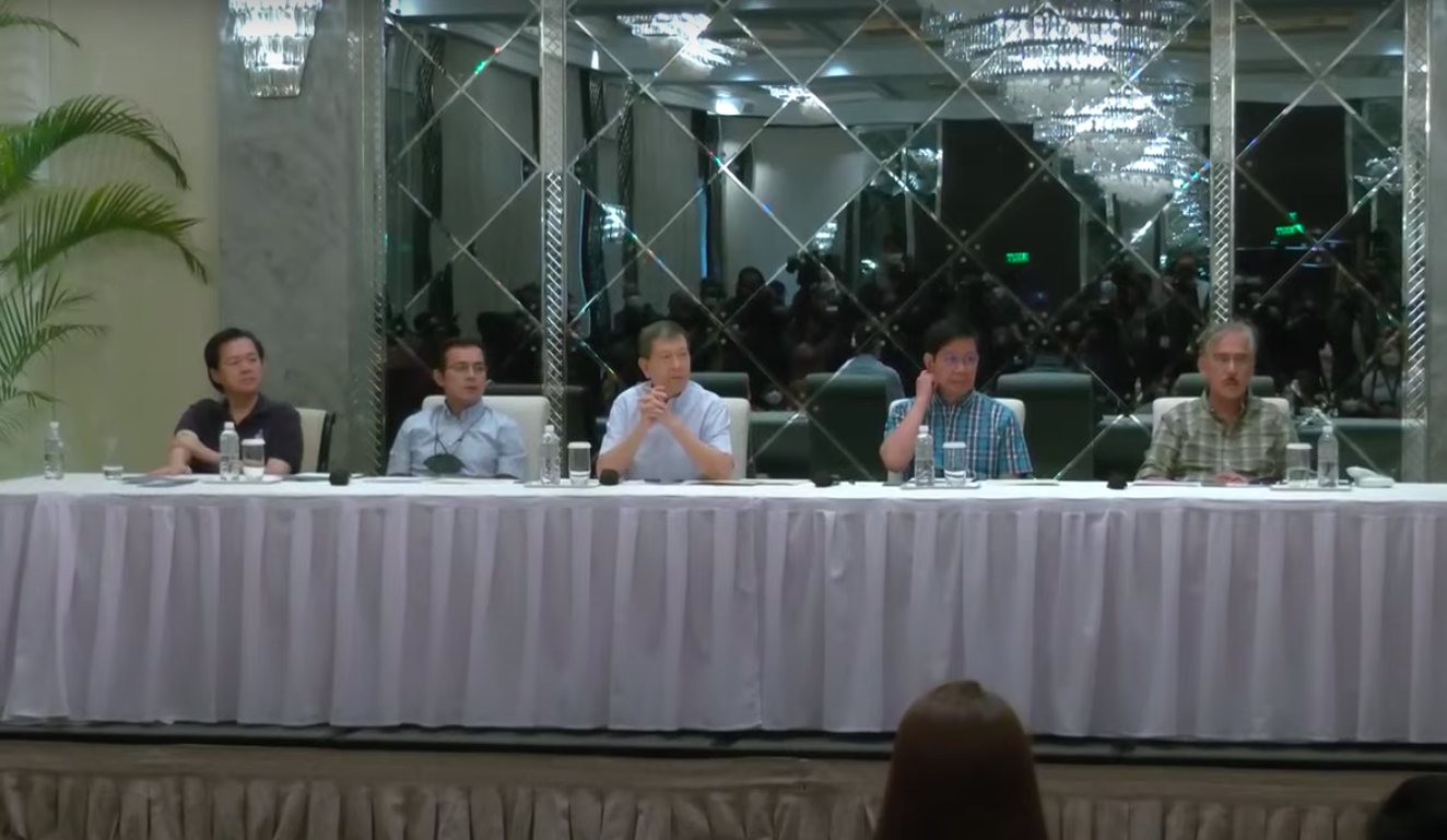 Isko, <b> That Easter Sunday ‘Unity’ presscon could’ve been a tweet </b>